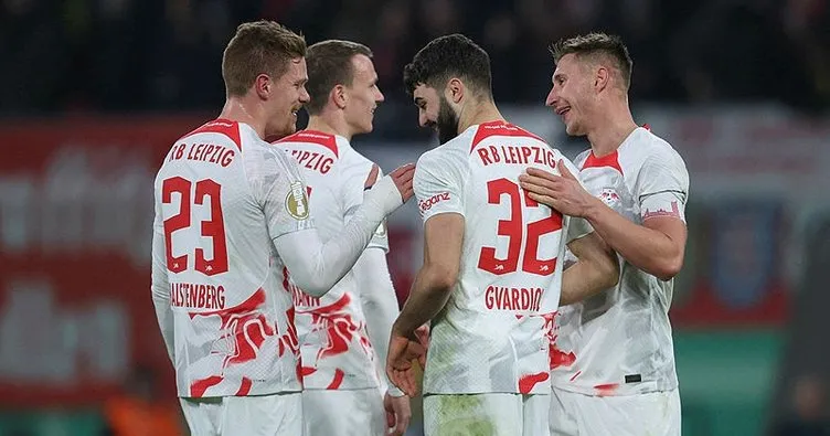 Almanya Kupası’nda Leipzig, yarı finale yükseldi