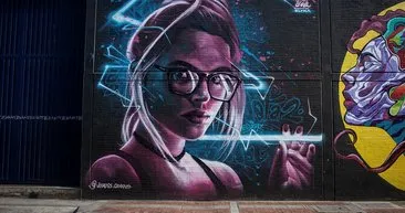 Bogota’daki grafitili mahalle dünyanın ilgisini çekiyor