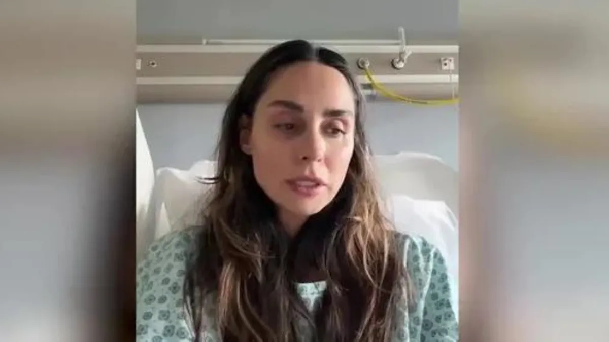 Gözyaşlarına boğuldu