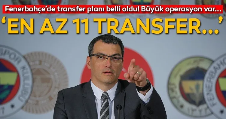 Fenerbahçe’nin transfer planı belli oldu! İşte yapılacak transfer sayısı ve bölge bölge analizi