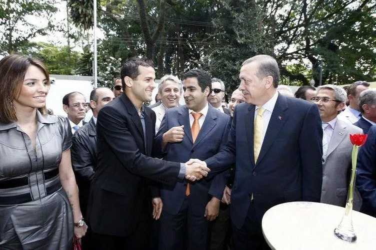 Erdoğan ile Bobo karşılaştı