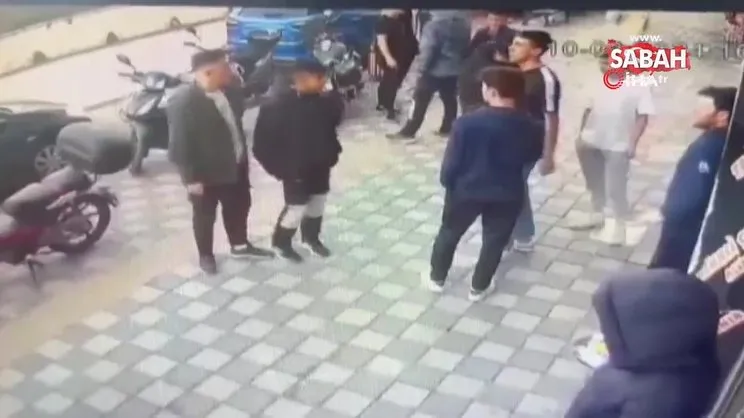 Manisa’da pala ve satırlı kavga kamerada