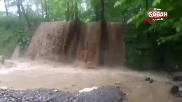 İnegöl ve Yenişehir'i sel vurdu, tarlalar sular altında kaldı | Video