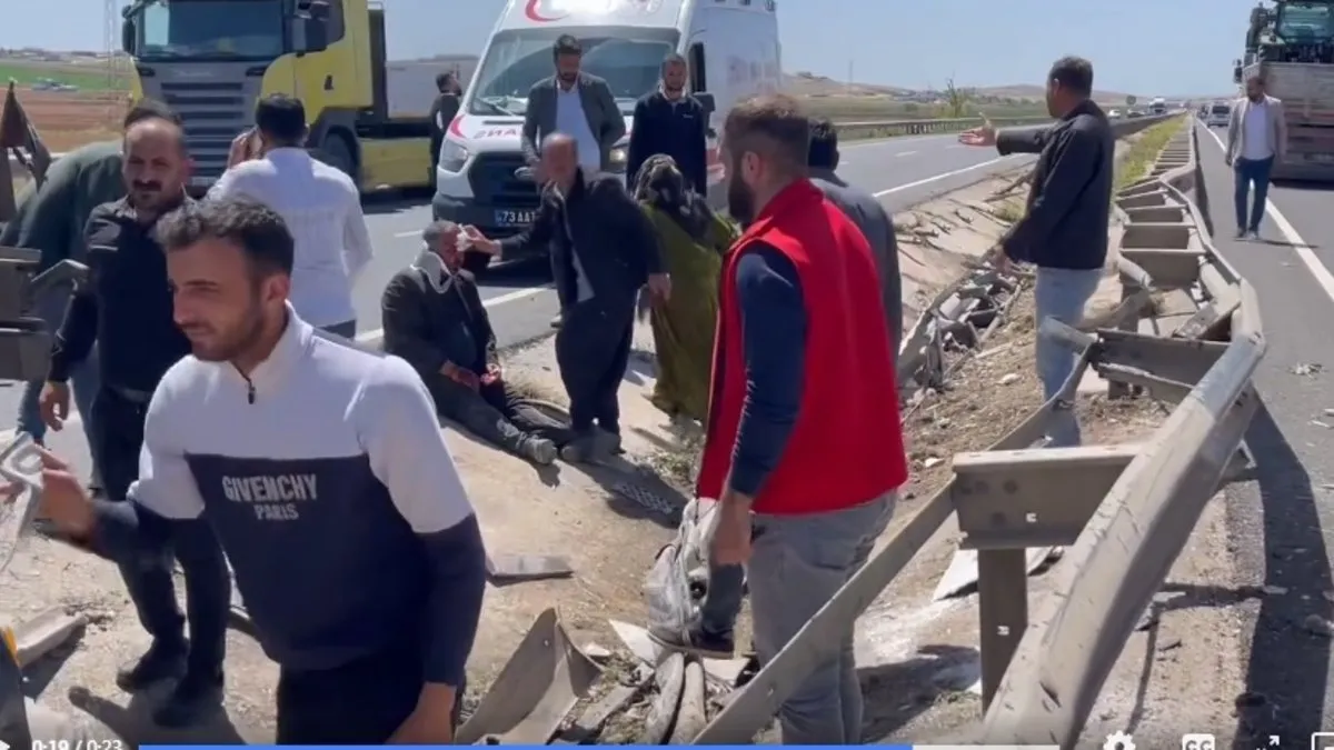 Şanlıurfa’da feci kaza: 2’si ağır 4 yaralı