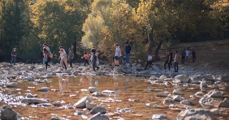 ALKÜ öğrencileri dere tepe gezdi