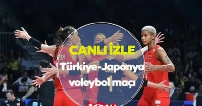TÜRKİYE JAPONYA VOLEYBOL MAÇI CANLI İZLE! TRT Spor Yıldız canlı yayın ile Filenin Sultanları maçı izle!
