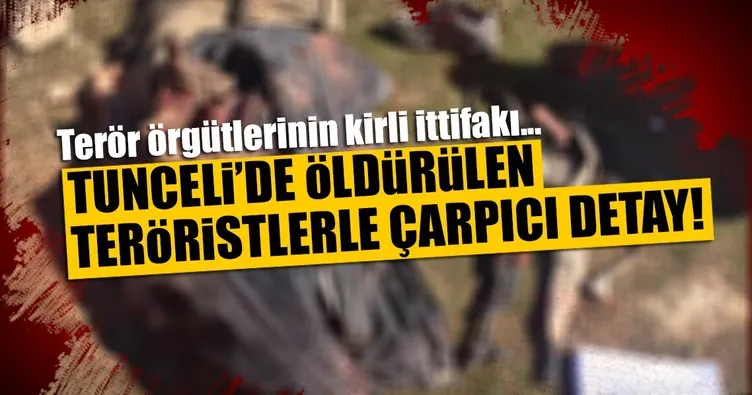 Son dakika: Tunceli’de öldürülen teröristlerle ilgili çarpıcı detay!
