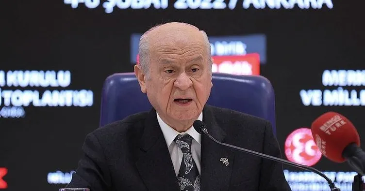 Son dakika haberi... MHP Lideri Devlet Bahçeli: Cumhurbaşkanı adayımız Erdoğan’dır