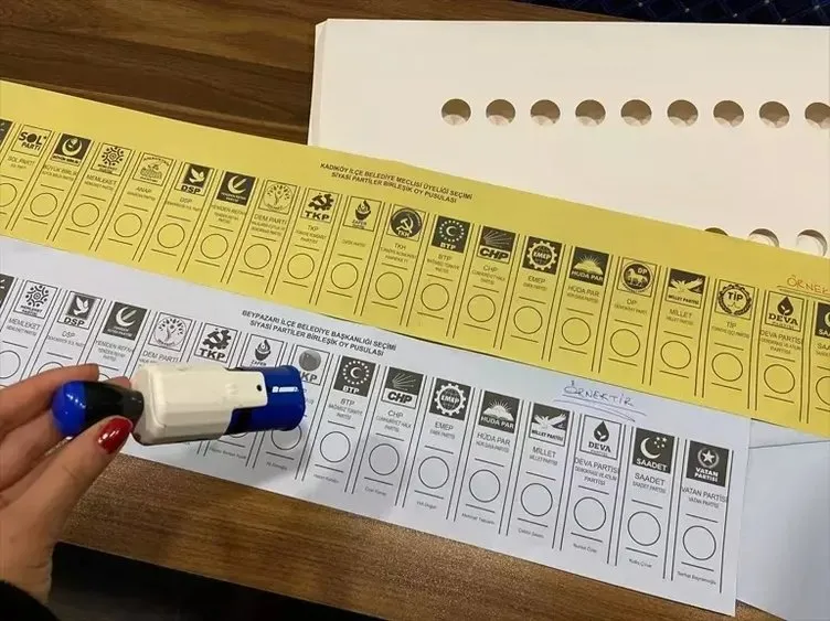 OY PUSULASI 2024 ÖRNEĞİ || Oy pusulası renkleri neler, yerel seçimde nasıl oy kullanılır, kaç tane pusula verilecek?