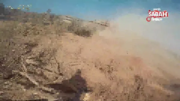El-Kassam Tugayları, İsrail’e ait zırhlı araçları imha etti | Video