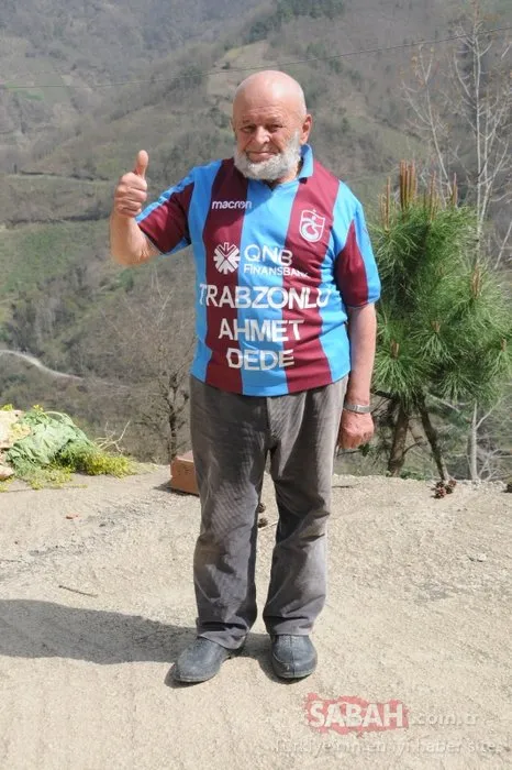 Trabzonlu ’Süper Dede’ 83 yaşında! Gençlere taş çıkartıyor
