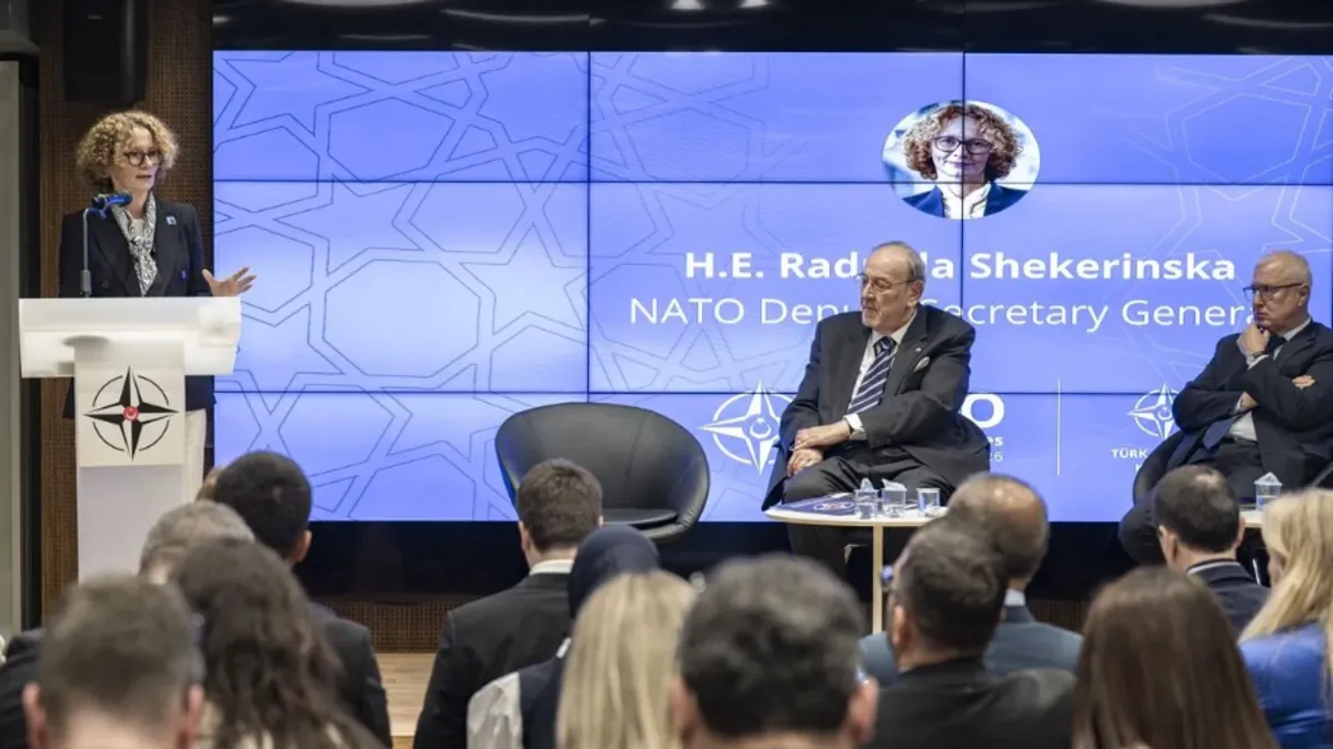 NATO Genel Sekreter Yardımcısı Shekerinska: “Tüm müttefikler üzerlerine düşeni yapmalı” NATO Genel Sekreter Yardımcısı Shekerinska: “Tüm müttefikler üzerlerine düşeni yapmalı”