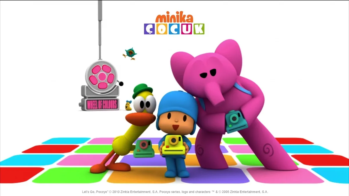 Pocoyo’nun merak dolu dünyası!