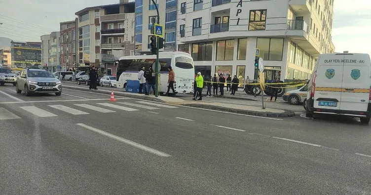 Yaya geçidinde cinayet gibi kaza