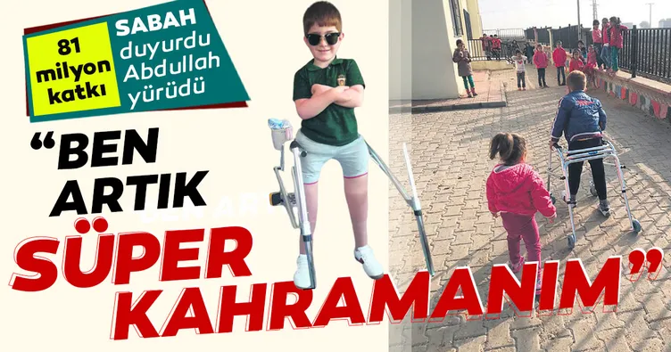 Ben artık süper kahramanım