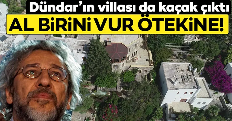 Can Dündar’ın villası da kaçak çıktı
