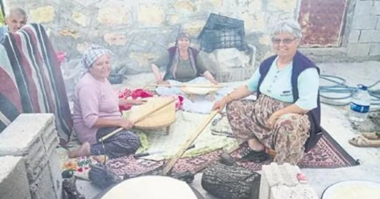 Anamur’da yufka ekmeğe dönüş