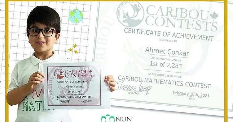 Matematikte dünya şampiyonu oldu