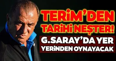 Fatih Terim’den tarihi karar! Galatasaray’da yer yerinden oynayacak