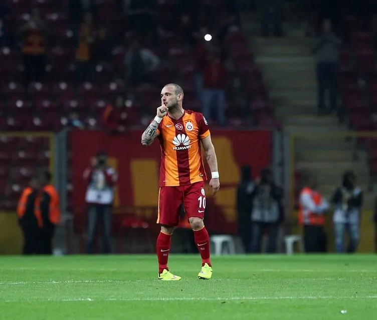Galatasaray’da Sneijder krizi!