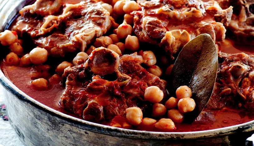 Nohutlu Kuzu Gerdan Haşlama