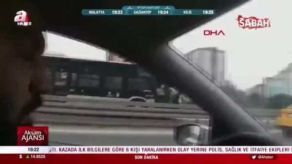 İstanbul Beylikdüzü'nde iki metrobüs çarpıştı! Çok sayıda yaralı... | Video