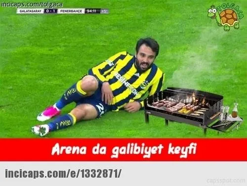 Galatasaray-Fenerbahçe capsleri