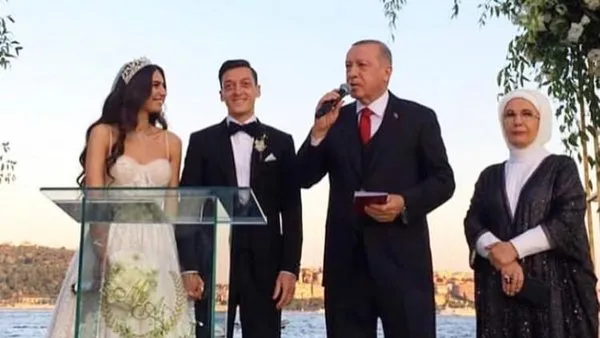 Başkanı Erdoğan nikah şahidi oldu