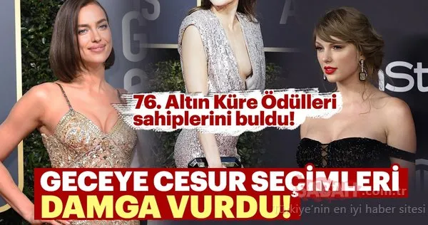 76. Altın Küre Ödülleri sahiplerini buldu! İşte geceye cesur seçimleriyle damga vuran ünlü yıldızlar...