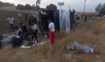 Otobüs kazasında yaralananların tedavisi Amasya’da sürüyor