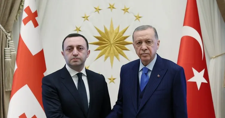 Başkan Erdoğan, Gürcistan Başbakanı Garibaşvili’yi kabul etti