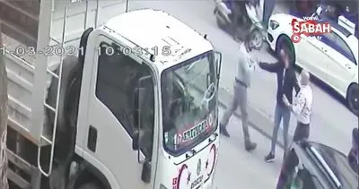 İstanbul’un göbeğinde taksici dehşeti kamerada | Video