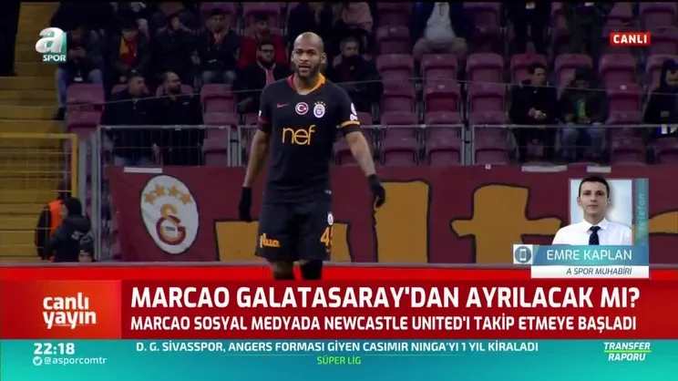 Marcao İngiltere'ye transfer olacak mı? Canlı yayında açıkladı