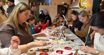 Karabük'te çocuklar aileleri ile birlikte Ramazan Sokağı'nda #karabuk