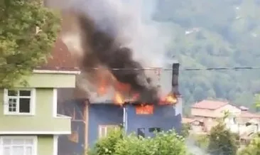 Rize’de korku dolu anlar: Özel çay fabrikasında yangın çıktı!