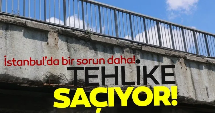İstanbul’da sorunlar peş peşe! Unkapanı Köprüsü alt geçidi tehlike saçıyor