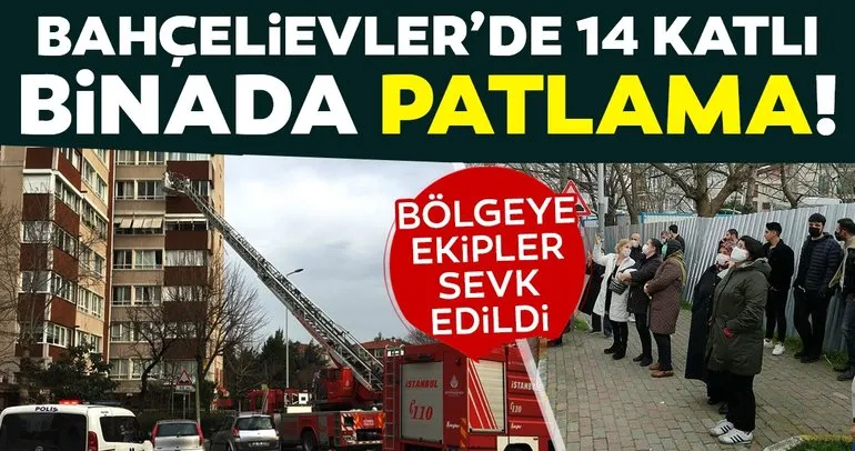 Son dakika haberi: İstanbul Bahçelievler’de 14 katlı binada patlama! 2 kişi yaralandı