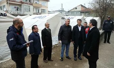 Düzce Valisi Cevdet Atay, Gölyaka’da incelemelerde bulundu: Vatandaşlarla sohbet ederek isteklerini dinledi