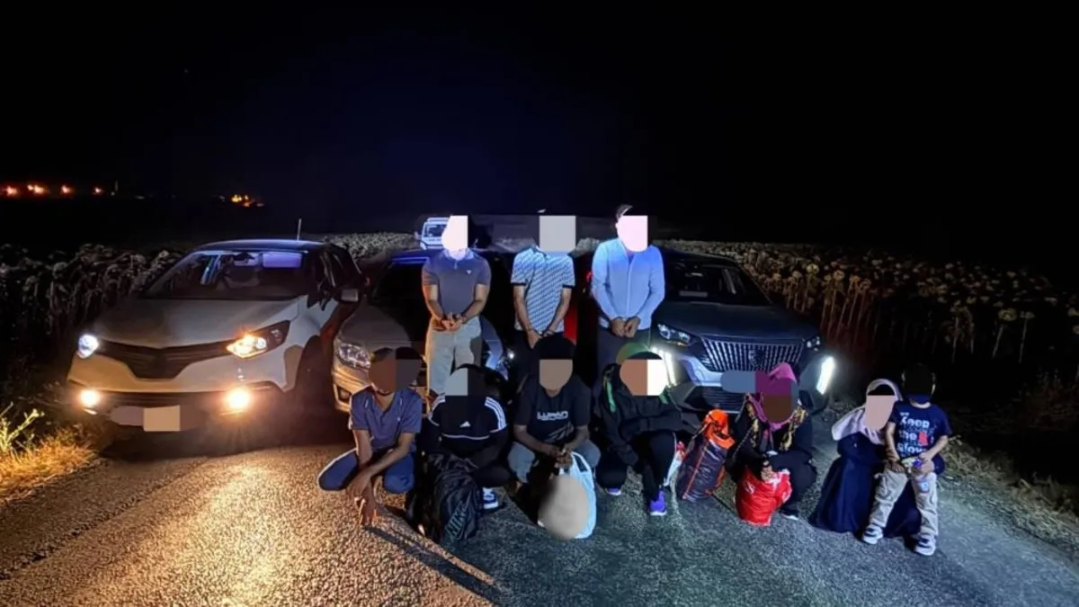 Edirne’de göçmen kaçakçılığı operasyonu! 3 organizatör ve 7 düzensiz göçmen yakalandı