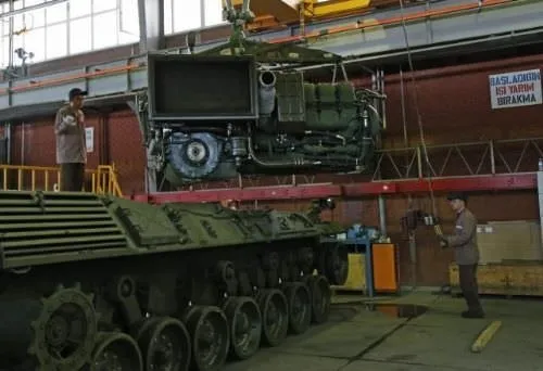 TSK’nın tankları Kayseri’de böyle modernize ediliyor
