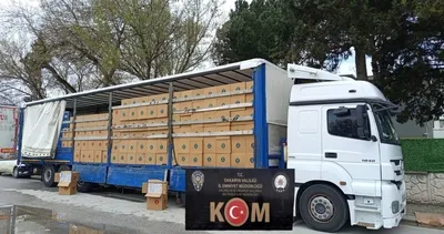 8 milyon kaçak makaron ele geçirildi