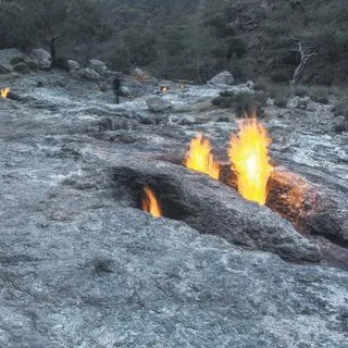Sönmeyen ateş Yanartaş