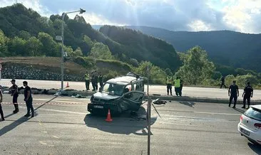 Düzce’de feci kaza: 1 ölü