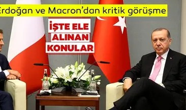 Başkan Erdoğan, Fransa Cumhurbaşkanı Emmanuel Macron ile bir telefon görüşmesi gerçekleştirdi