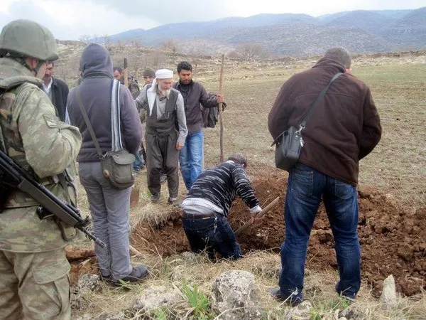 Kocasının cesedini gördüğü an