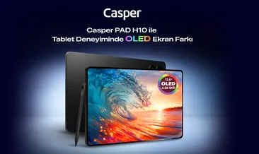 Casper PAD H10 ile tablet deneyiminde OLED ekran farkı