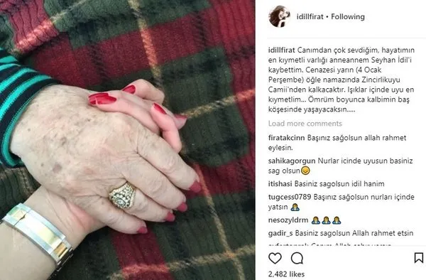 Ünlü isimlerin Instagram paylaşımları (04.01.2018)