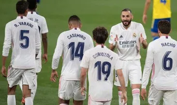 Cadiz’i farklı deviren Real Madrid maç fazlasıyla lider oldu