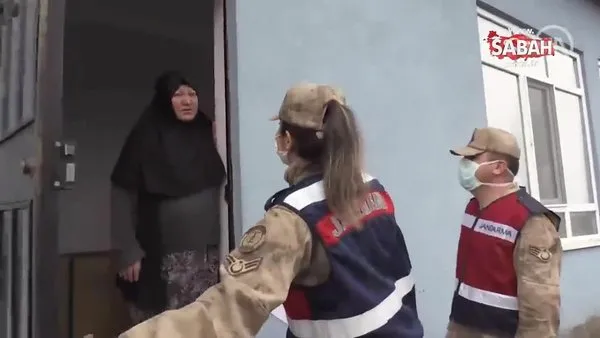 Jandarma ihtiyaçlarını karşıladığı yaşlılara devletin şefkatli elini uzatıyor | Video
