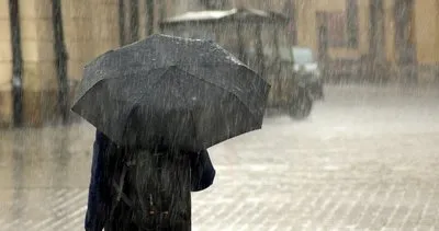 Sivas için hava durumu uyarısı! Sağanak yağış geliyor #sivas
